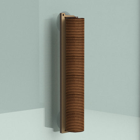 Rascador TORRE Redonda 2" mediana fijación a Pared o Vidrio