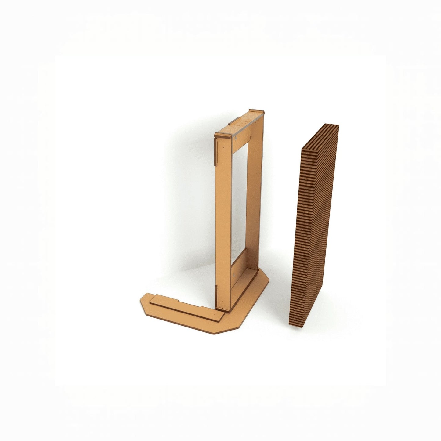 Rascador ESQUINERO para Gatos — Madera MDF Colombia — Mdf | Gatitud Colombia