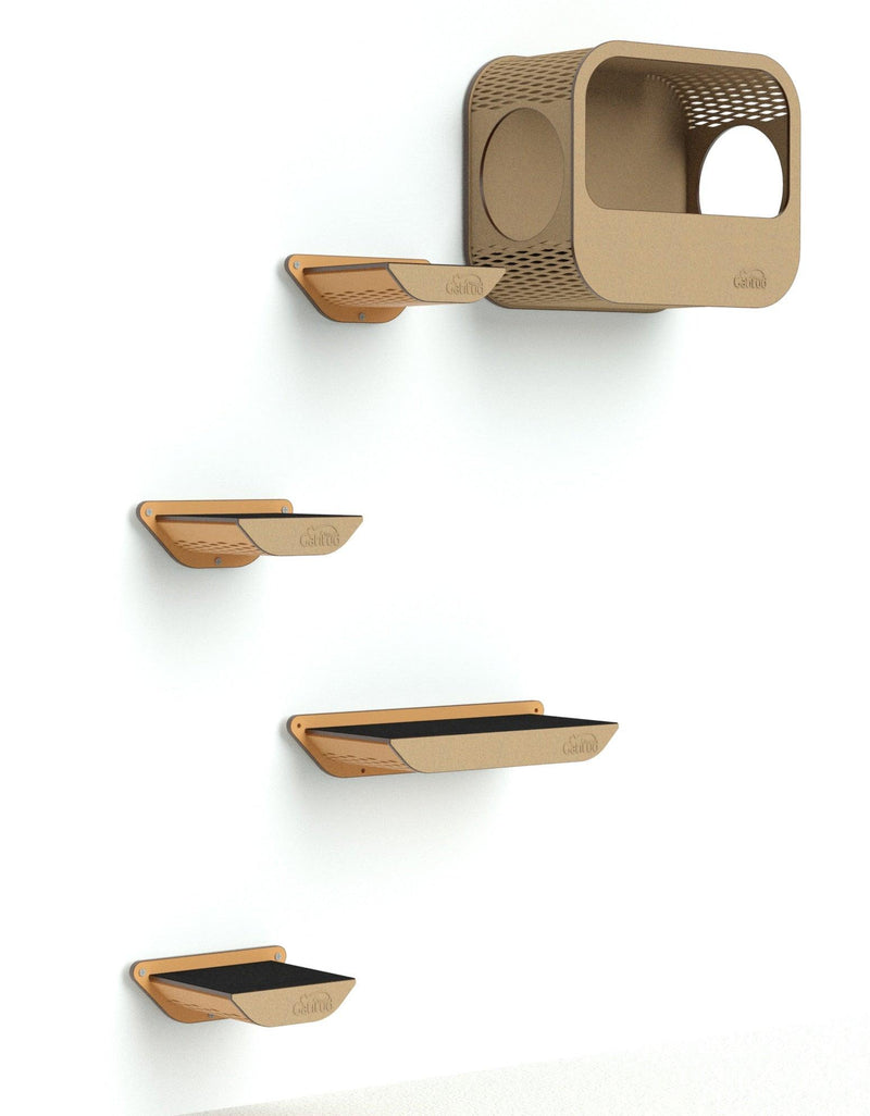 Gimnasio para gatos de pared D - Gatitud Store