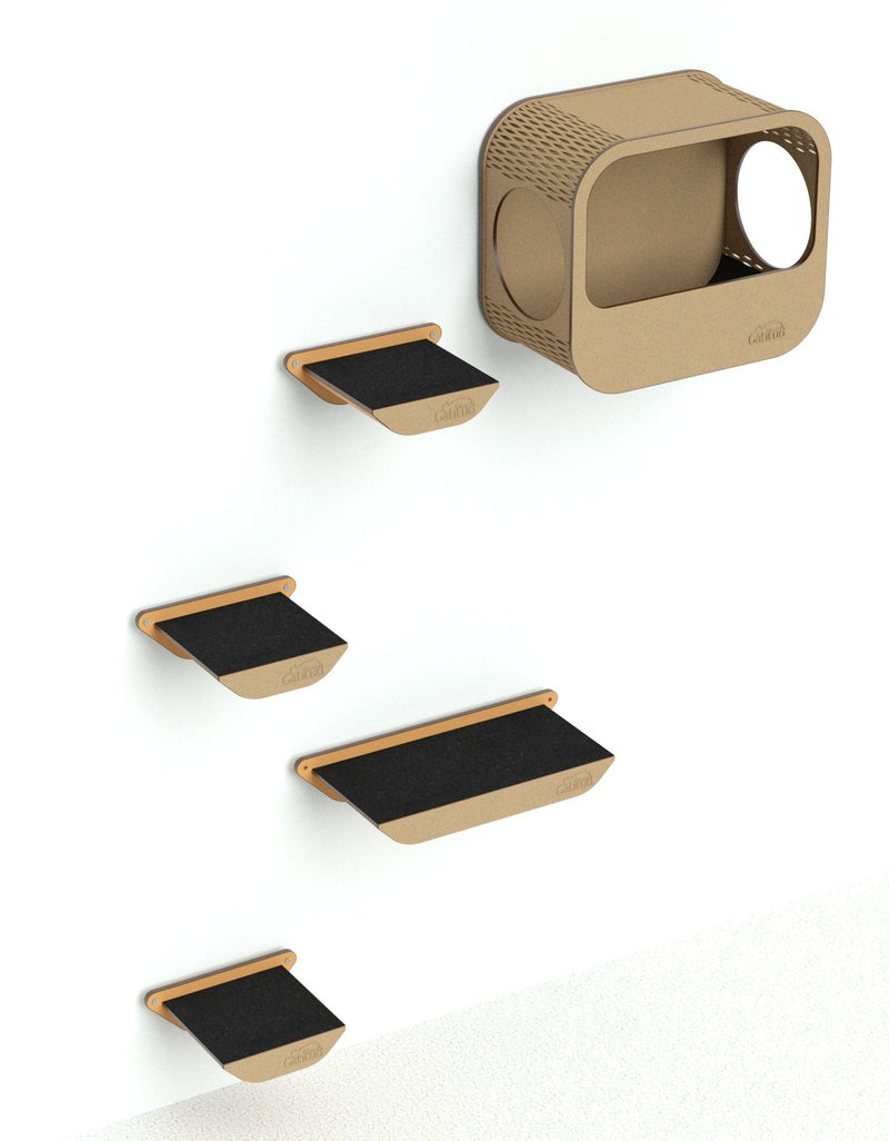 Gimnasio para gatos de pared D - Gatitud Store