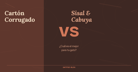 Rascador de Cartón Corrugado vs. Sisal: ¿Cuál es Mejor para tu Gato?