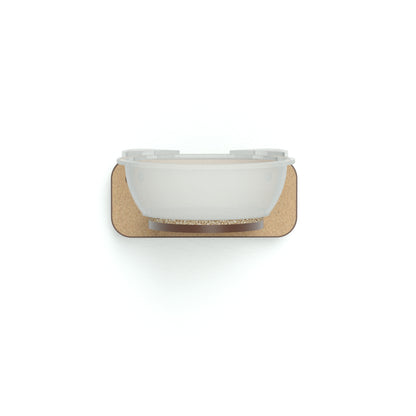 Comedero de Pared Individual para Gatos — Madera MDF CUENCO plastico Colombia