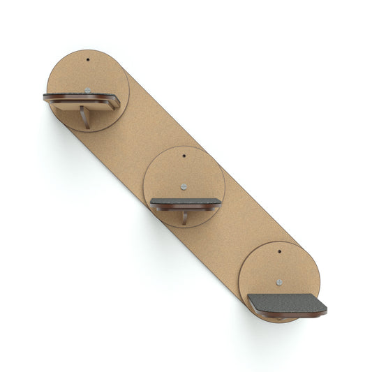 Escalera de Muro para Gatos — Accesorio Gimnasio de Pared Madera MDF