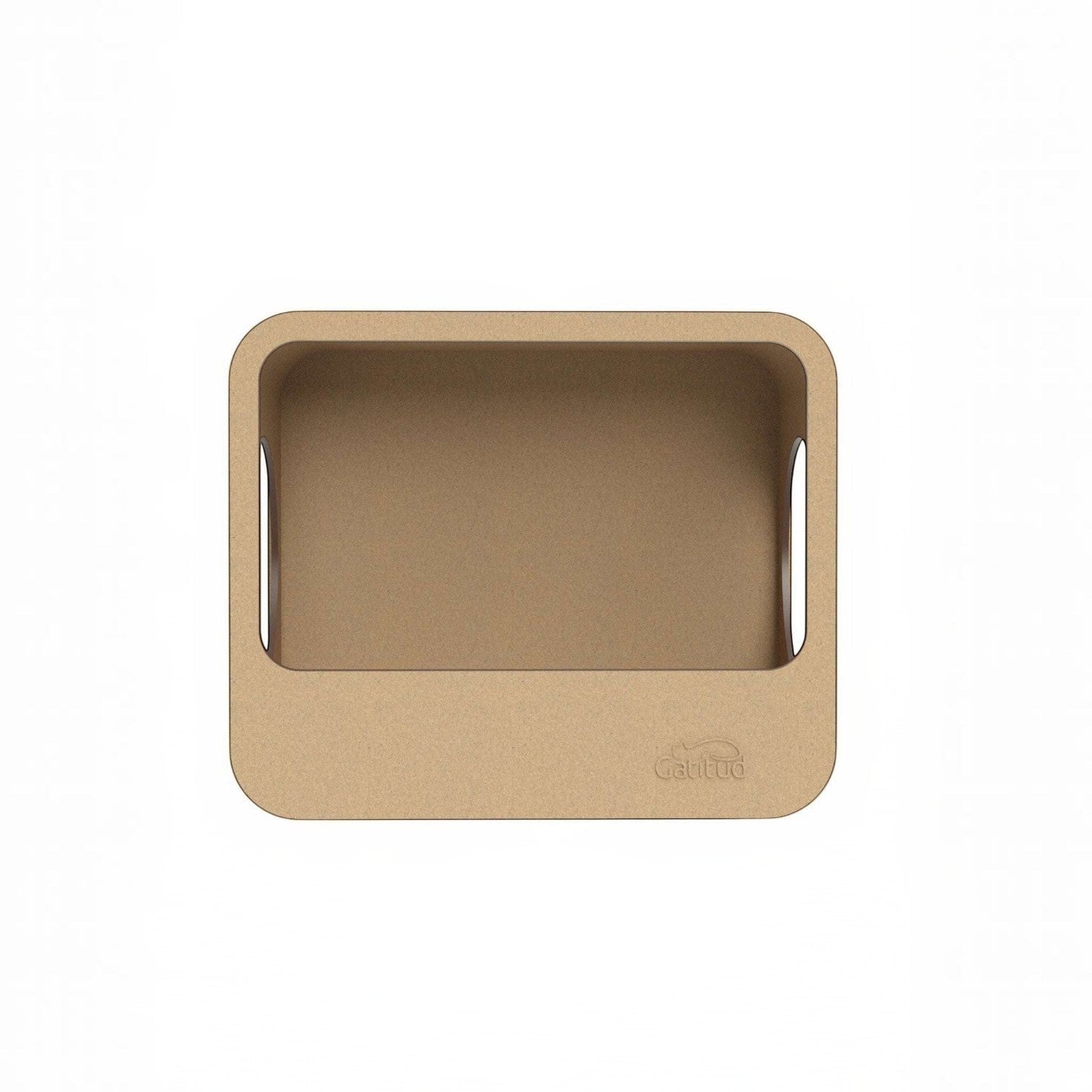 Cueva Rectangular para Gatos — Fijación a Pared Madera MDF — Madera | Gatitud Colombia