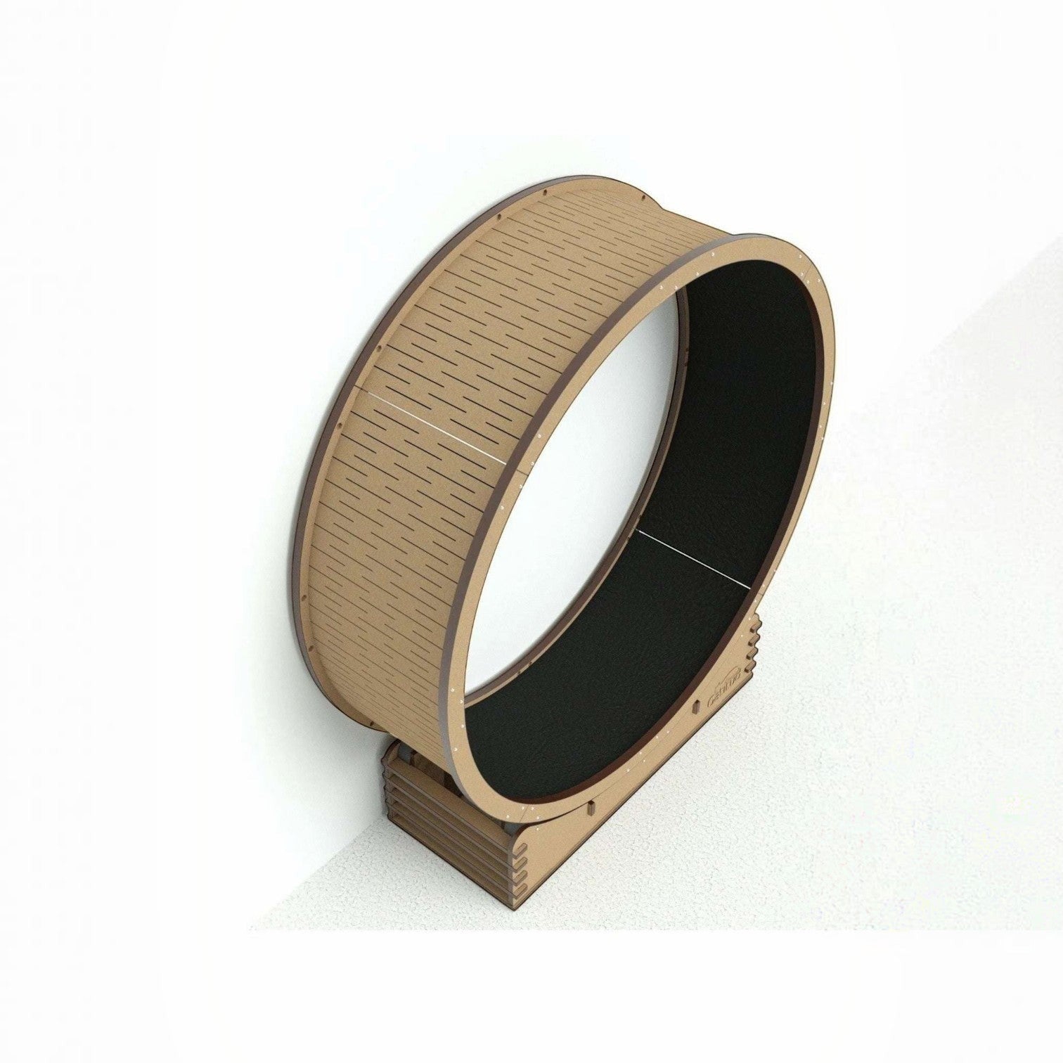 Rueda de Ejercicio para Gatos 100cm — Madera MDF Reforzada Colombia — Interior | Gatitud Colombia