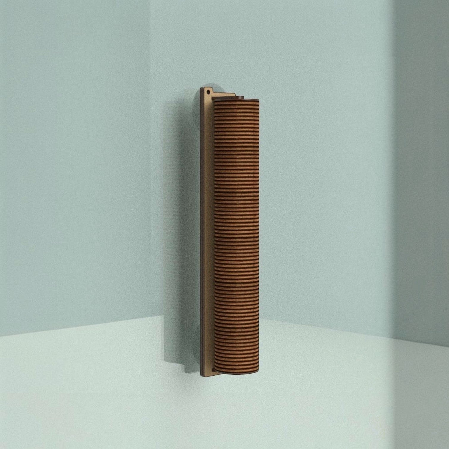 Rascador TORRE Cilíndrico Grande para Gatos — Fijación a Pared o Vidrio — Madera | Gatitud Colombia