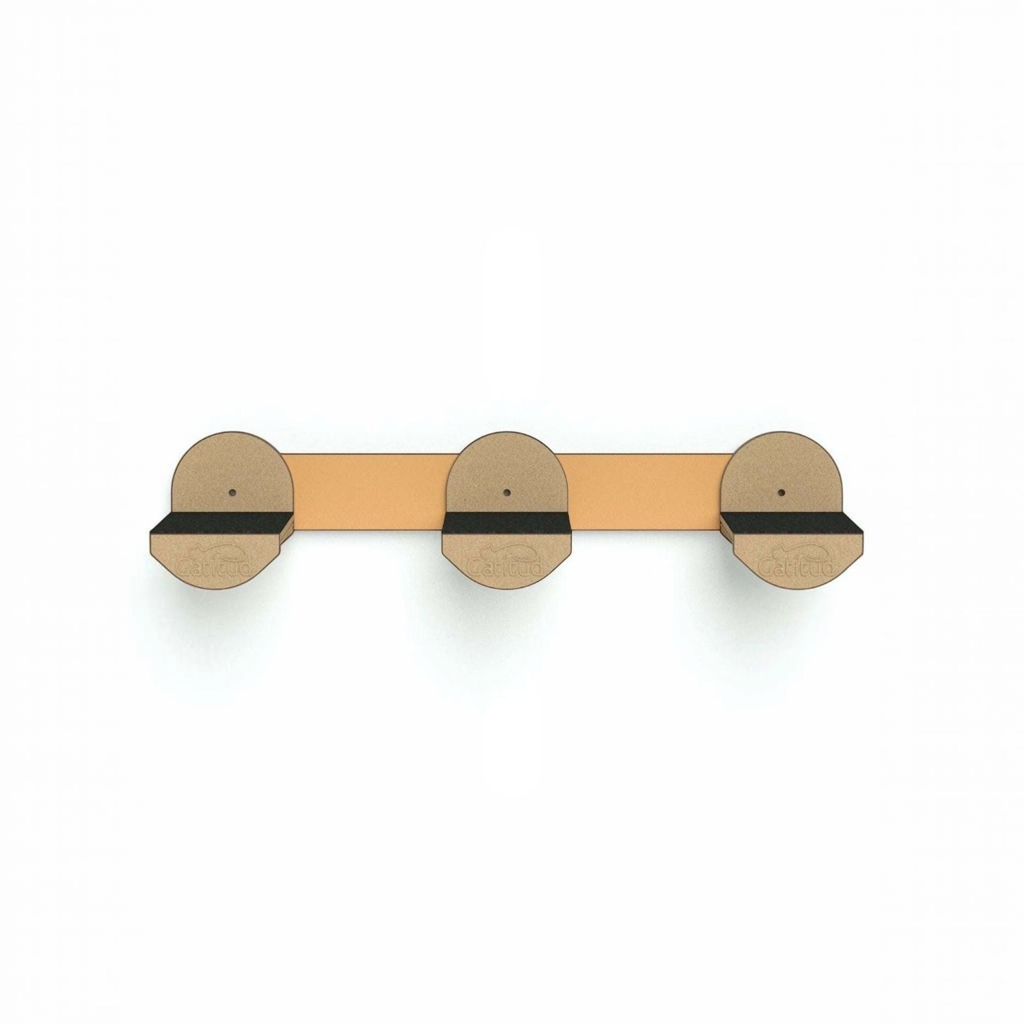 Escalera de Muro para Gatos — Accesorio Gimnasio de Pared Madera MDF — Hamaca | Gatitud Colombia