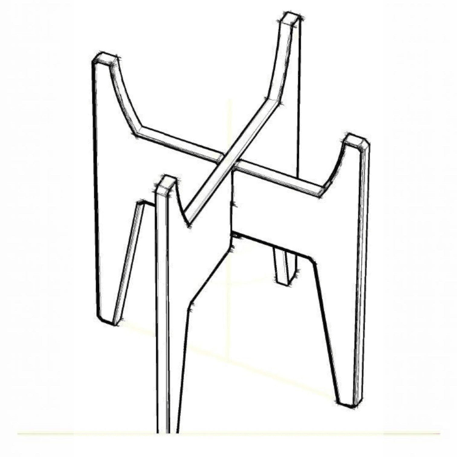 Comedero Elevado ROCKET Individual para Gatos — Madera Ecológica — Su base de 18 cm lo hace estable en cu… | Gatitud Colombia
