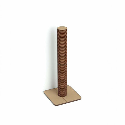 Rascador Torre Mediano de Piso para Gatos — Madera MDF con cartón corrugado — Madera mdf | Gatitud Colombia