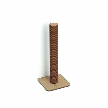 Rascador Torre Mediano de Piso para Gatos — Madera MDF con cartón corrugado — Madera mdf | Gatitud Colombia