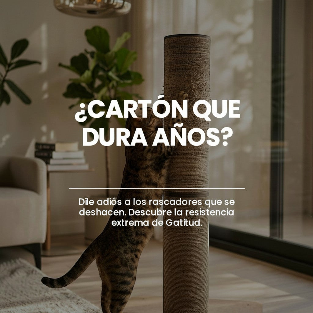 Rascador TORRE Un Cuerpo Redonda para Gatos — Cartón Corrugado — ¿Qué es el Rascador TORRE Un Cuerpo Redo… | Gatitud Colombia