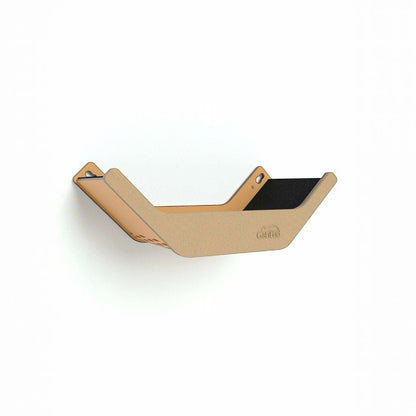 Cama V Hamaca para Gatos — Fijación a Pared o Vidrio — Madera mdf | Gatitud Colombia