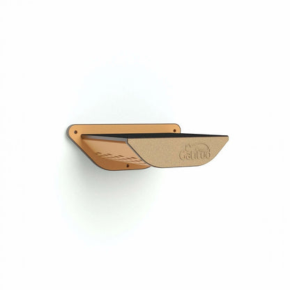 Comedero de Pared Individual para Gatos — Madera MDF Colombia — Madera | Gatitud Colombia