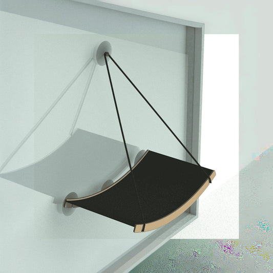 Cama Hamaca Grande para Gatos — Fijación a Vidrio Ventana — Hamaca | Gatitud Colombia