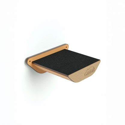 Peldáño Mediano Clásico — Accesorio Gimnasio para Gatos de Pared — Madera mdf | Gatitud Colombia