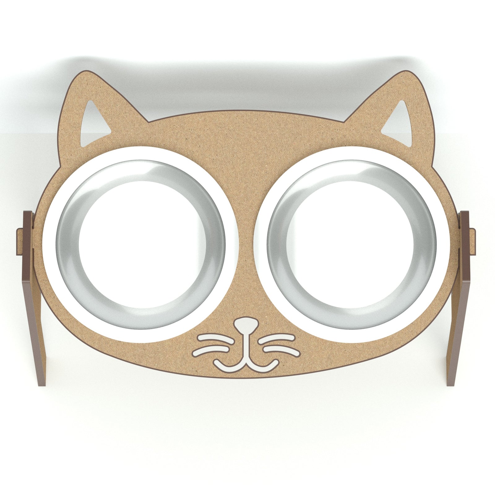 Comedero para gatos doble cara de GATO