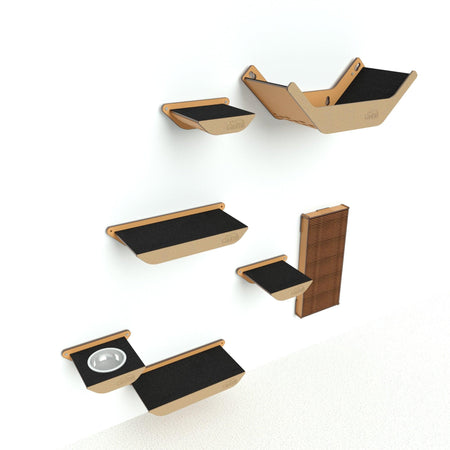 Gimnasio para gatos de pared B - Gatitud Store