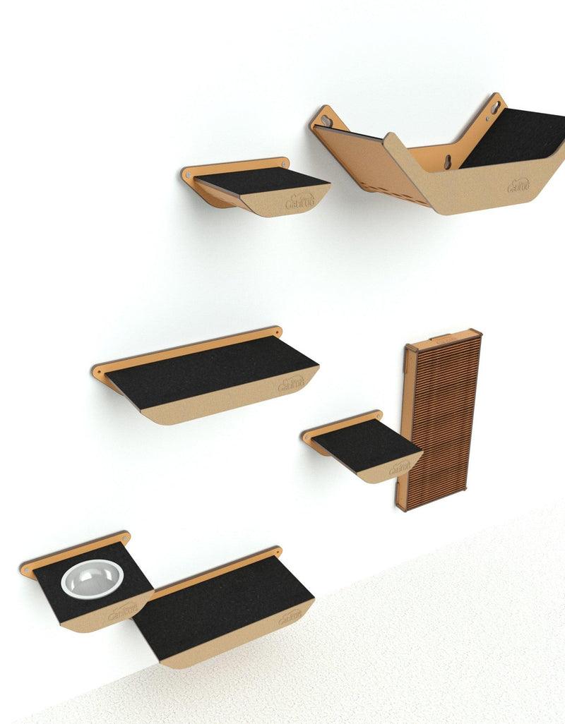 Gimnasio para gatos de pared B - Gatitud Store