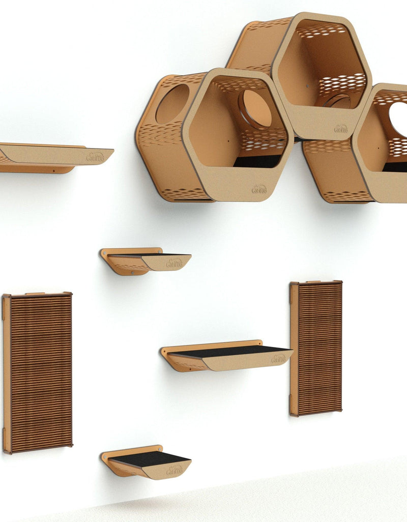 Gimnasio para gatos de pared C - Gatitud Store